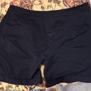 AUROLA Black Workout Shorts